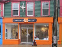 Store front for Lunenburg Art Gallery