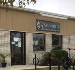 Store front for The Seaberry Kitchen & Health Market