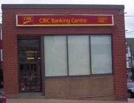 Store front for CIBC Bank