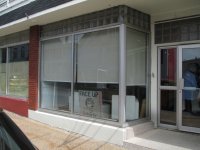 Store front for Face Up Cosmetics & Brow Bar
