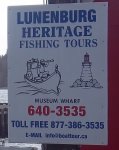 Store front for Lunenburg Heritage Fishing Tours