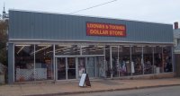 Store front for Loonies & Toonies Dollar Store
